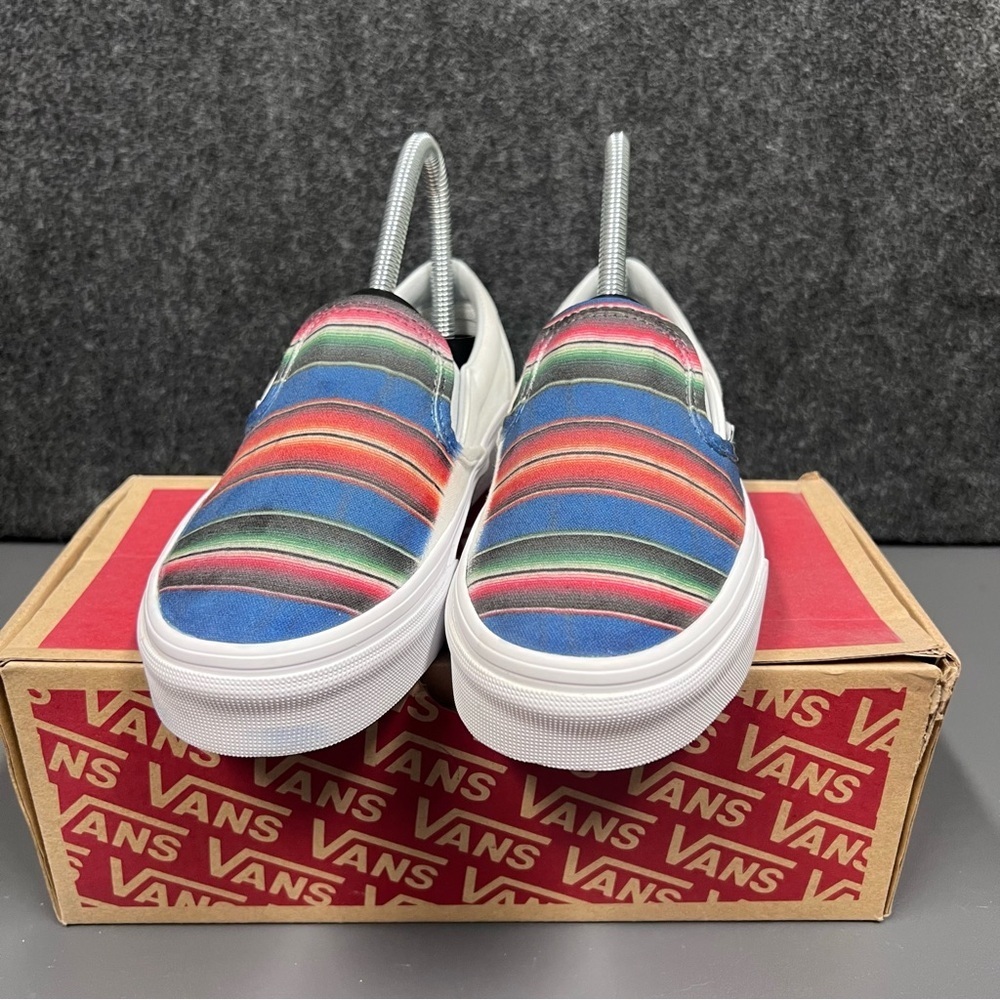 Vans Classic “Mexican Blanket” Slip On Shoes Size 5 Women’s - Picture 3 of 12